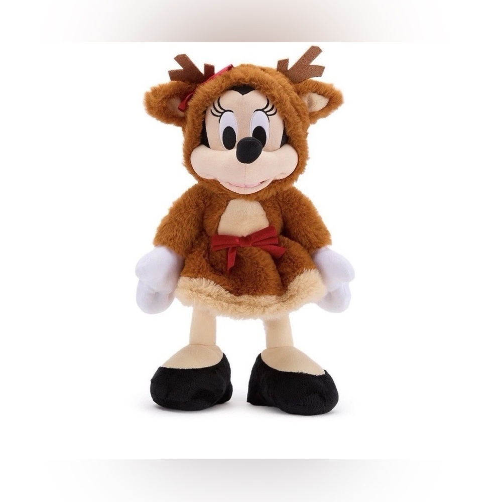 Disney Minnie Mouse Reindeer 2025 Limited Edition Plush,Stuffed Animal,NWT